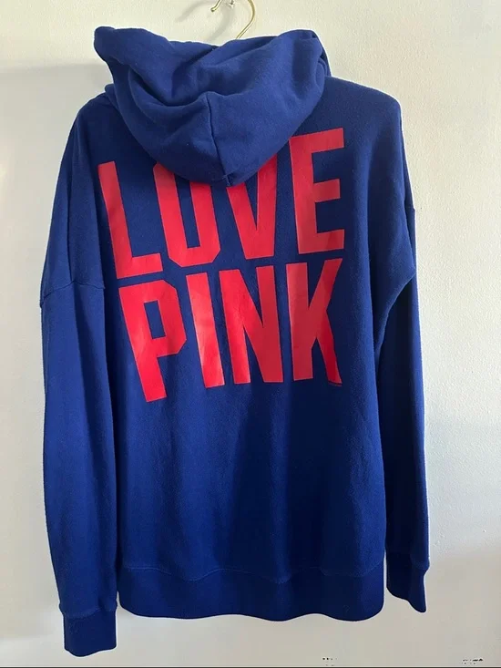 Victoria's Secret PINK NFL Giants Hoodie XS - Picture 4 of 6